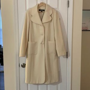 Winter White Pea Coat